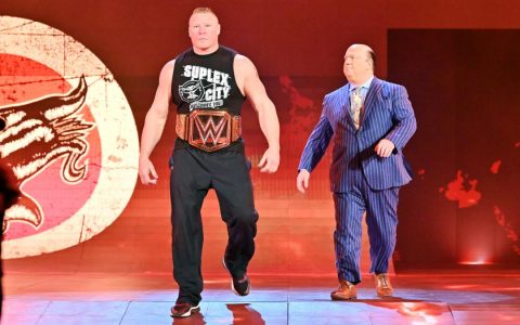 WWE2019RAW第1380期：布洛克莱斯纳和保罗海曼去RAW兴师问罪