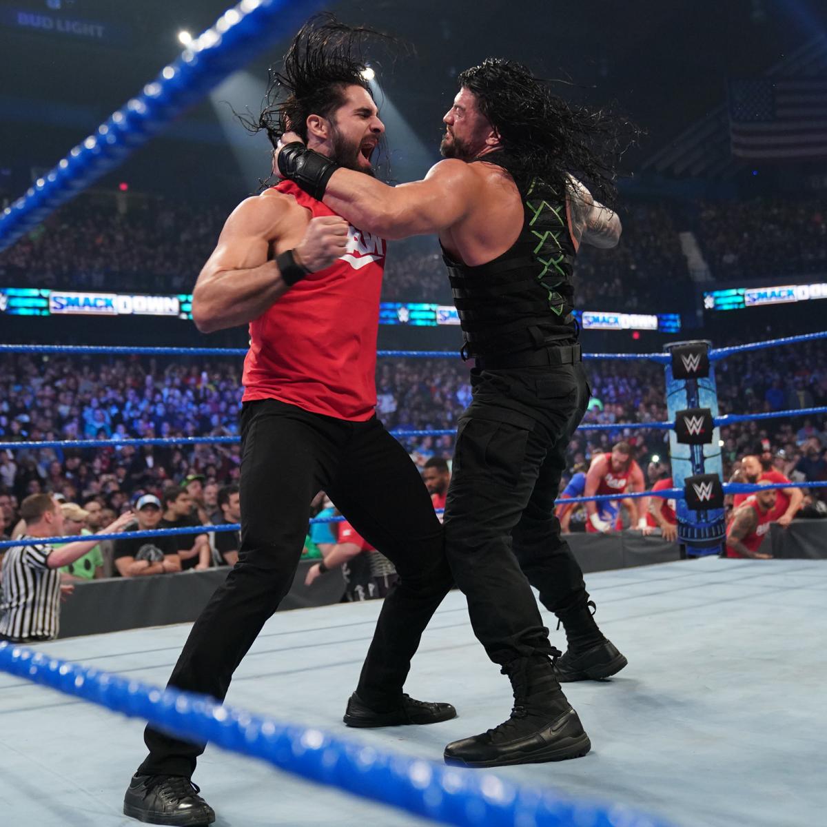 红黄品牌入侵蓝牌精彩抓拍《SmackDown第1057期》