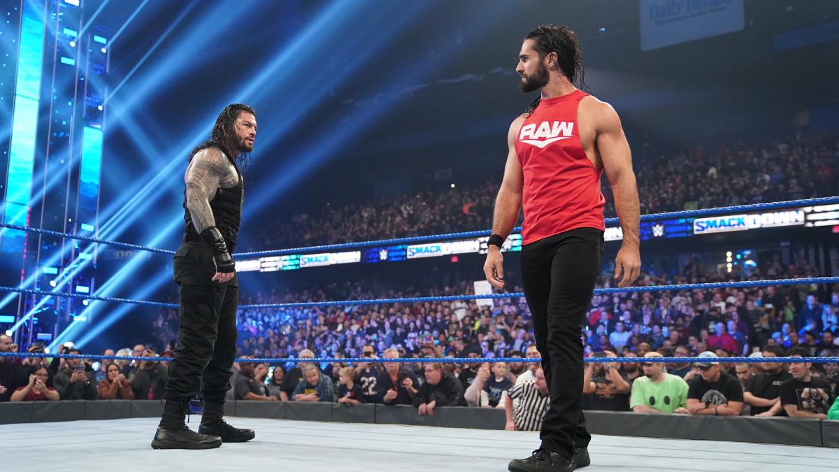 红黄品牌入侵蓝牌精彩抓拍《SmackDown第1057期》