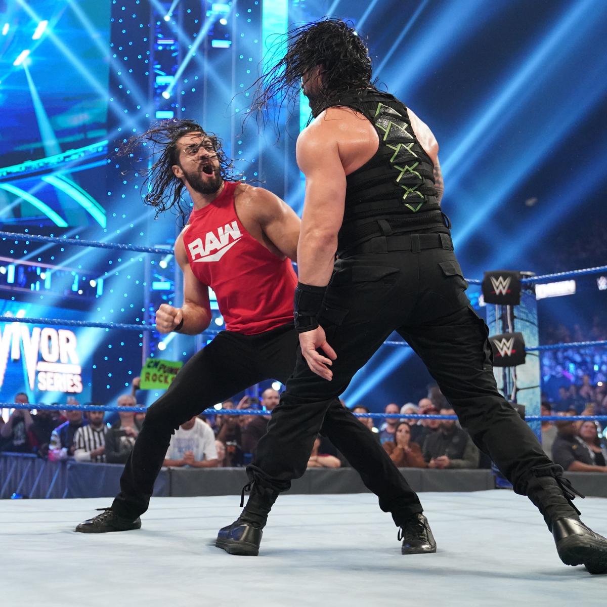 红黄品牌入侵蓝牌精彩抓拍《SmackDown第1057期》