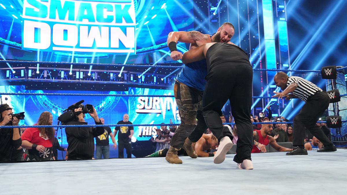 红黄品牌入侵蓝牌精彩抓拍《SmackDown第1057期》