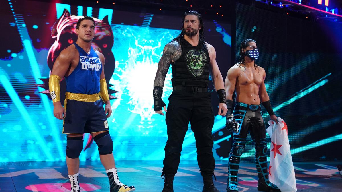红黄品牌入侵蓝牌精彩抓拍《SmackDown第1057期》