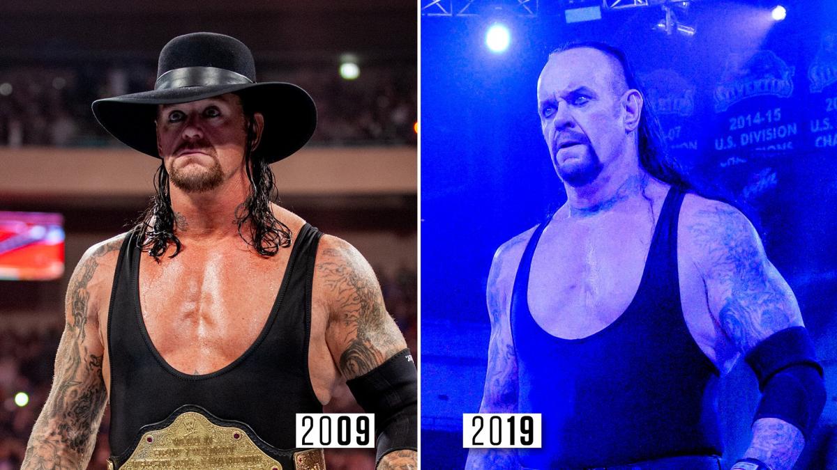 WWE巨星2009年-2019年十年变化
