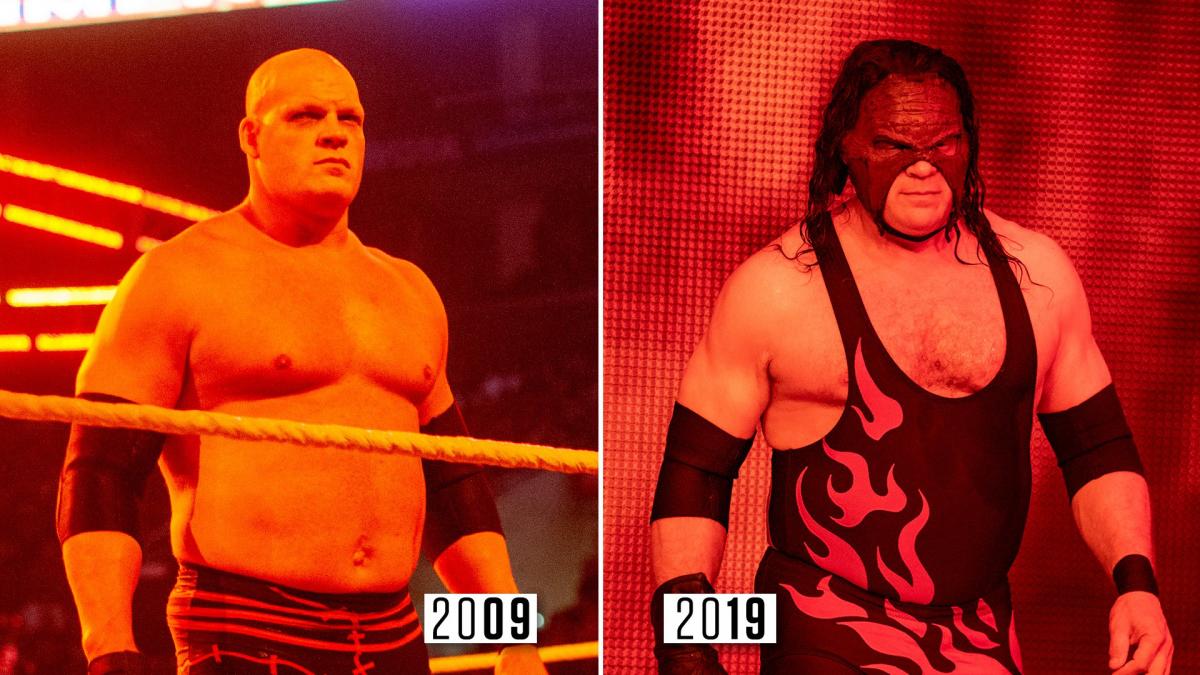 WWE巨星2009年-2019年十年变化