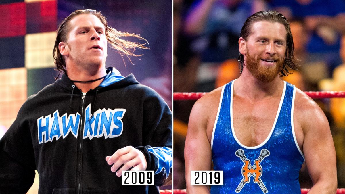 WWE巨星2009年-2019年十年变化