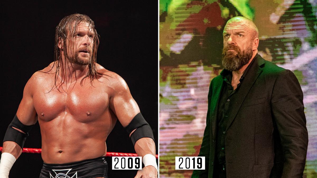 WWE巨星2009年-2019年十年变化