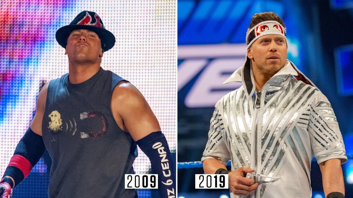 WWE巨星2009年-2019年十年变化