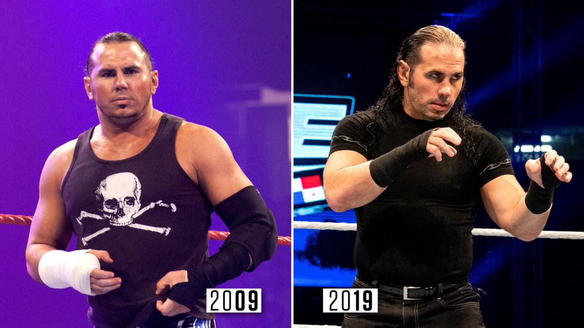WWE巨星2009年-2019年十年变化