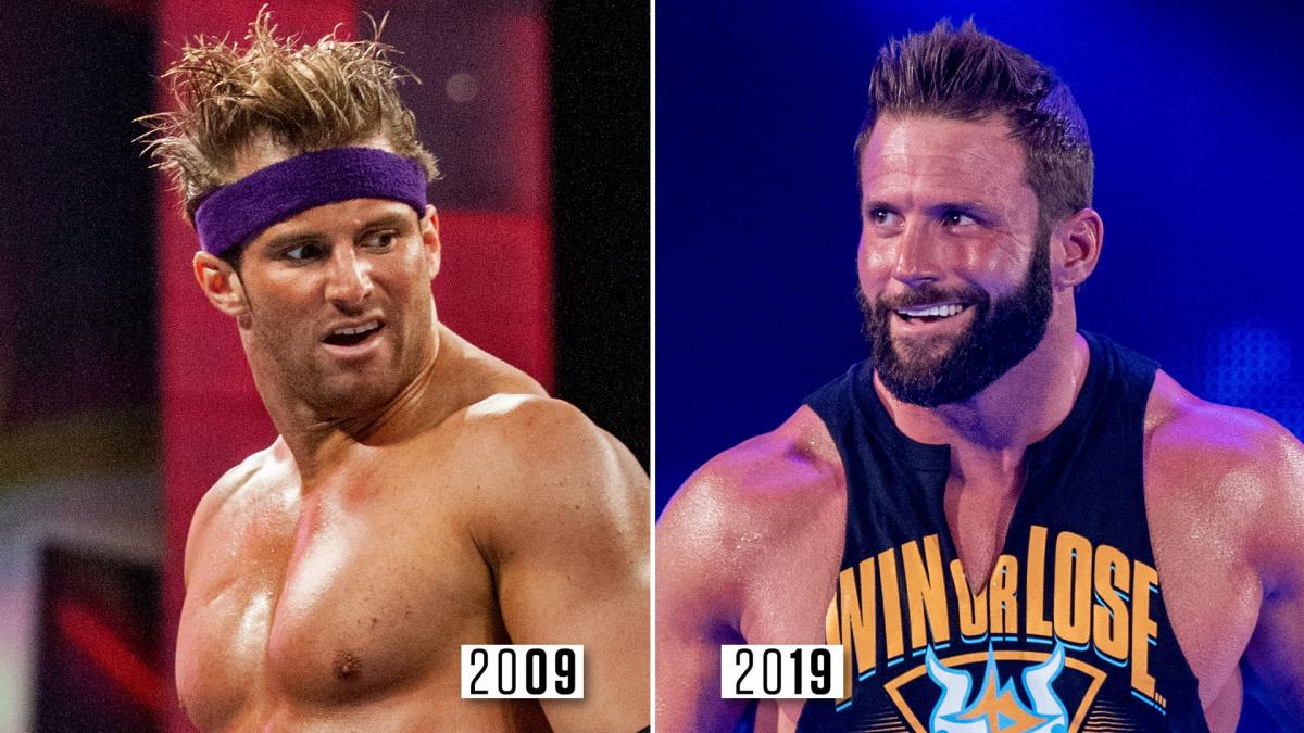 WWE巨星2009年-2019年十年变化