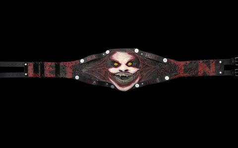 “恶魔”布雷怀亚特的新WWE环球冠军腰带