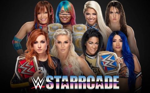 明日华（Asuka），宝成海里（Kairi Sane），萨沙·班克斯（Sasha Banks）和贝莉（Bayley）紧跟其后，甚至连Alexa Bliss和Nikki Cross都与Becky Lynch和Charlotte Flair合作得很好。考虑到这两支队伍之间的人数，这几乎就像八名女子的双打比赛，而不是致命的4对4比赛。