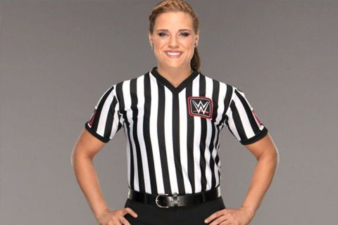 WWE Smackdown 女裁判杰西卡·卡尔