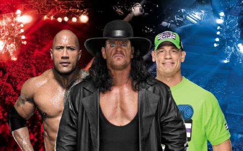 送葬者 约翰塞纳 巨石强森 WWE选手
