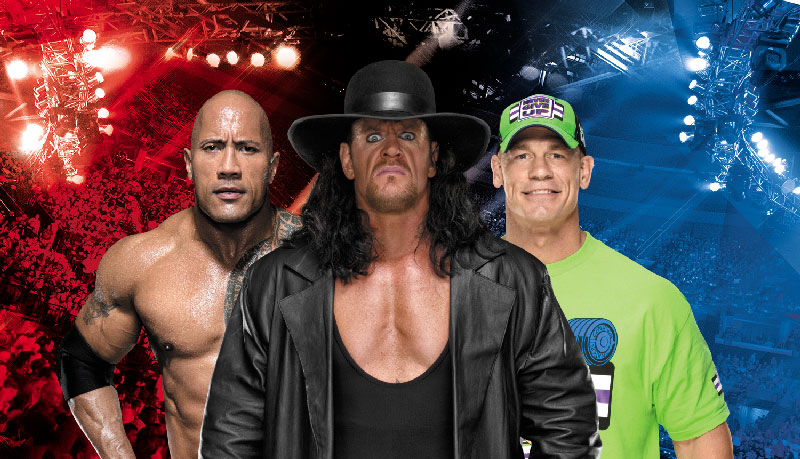 送葬者 约翰塞纳 巨石强森 WWE选手