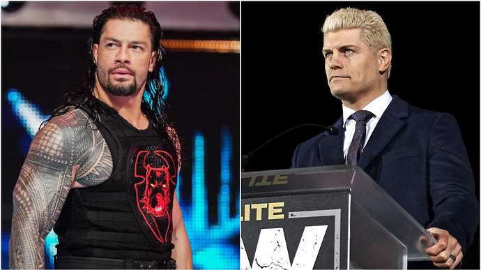 WWE的罗曼雷恩斯和AEW的科迪罗兹