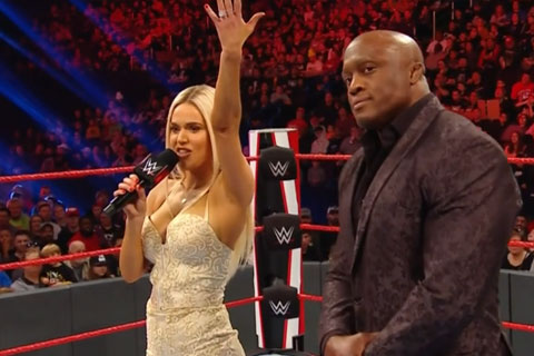 WWE拉娜和鲍比莱斯利