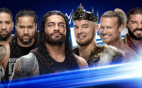 罗曼雷恩斯 巴伦科尔宾 道夫齐格勒 乌索兄弟WWE Smackdown