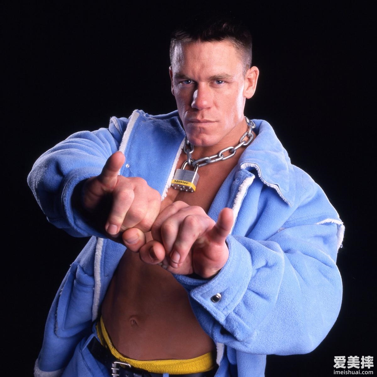 WWE超级巨星“约翰塞纳”初入WWE经典照片