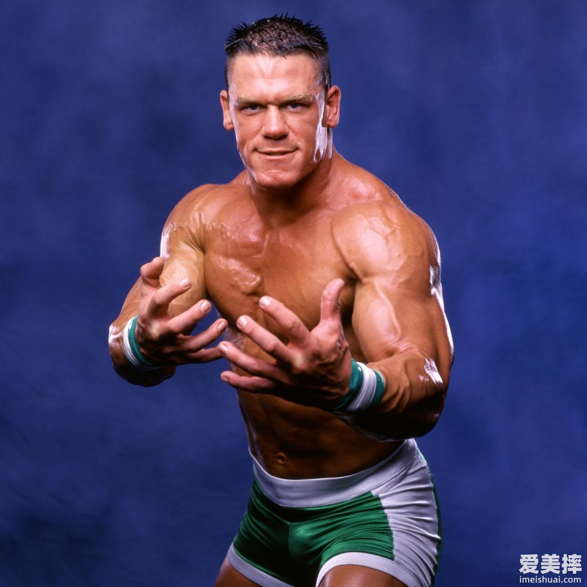 WWE超级巨星“约翰塞纳”初入WWE经典照片