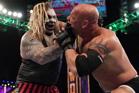 WWE超级巨星战神高柏对战邪神布雷怀亚特