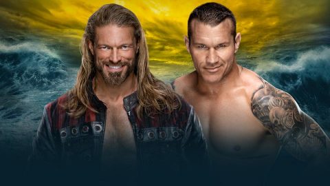 WWE兰迪奥顿对战艾吉
