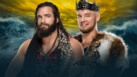WWE国王巴伦科尔宾对战伊莱亚斯