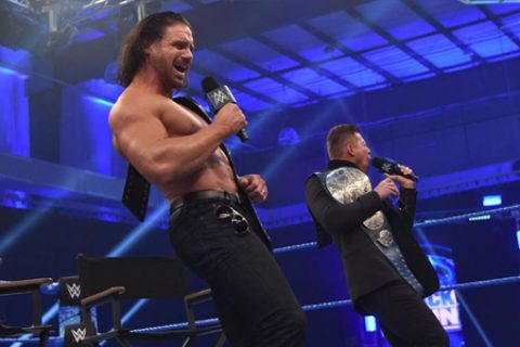 WWE本期SD清场表演，约翰塞纳表示没有粉丝就没有意义！