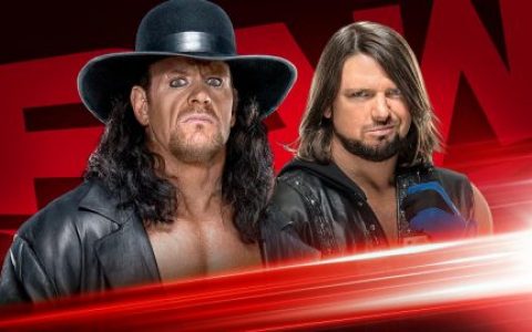 WWE送葬者和AJ斯泰尔斯签约WWE摔角狂热大赛36