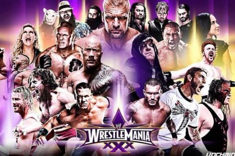 WWE摔角狂热大赛上，5位赢得比赛最多的选手！