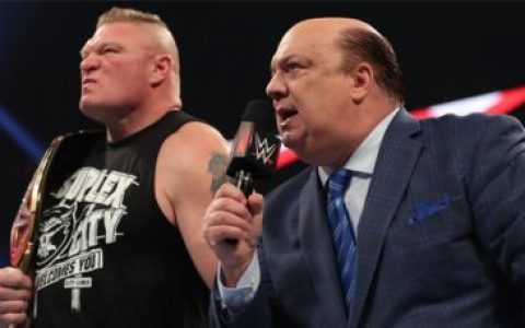 Wwe布洛克莱斯纳和保罗海曼
