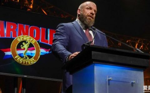阿诺·施瓦辛格授予WWE Triple H终身成就奖 (12)