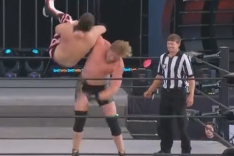AEW：杰克哈格vs.阿隆索