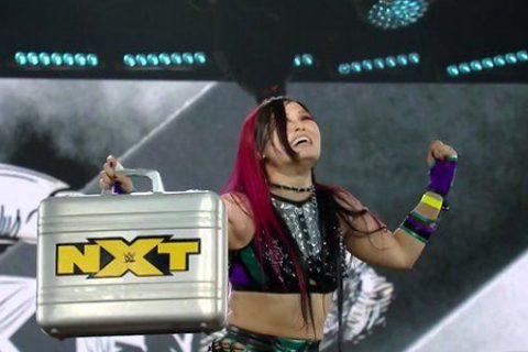紫雷赢得NXT女子阶梯公文包，将挑战夏洛特弗莱尔！