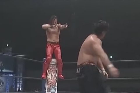 NJPW：中邑真辅vs.后藤广木
