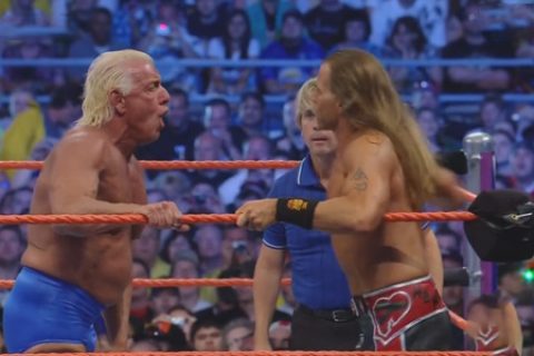 WWE摔角狂热大赛24经典瞬间；HBK终结瑞克福莱尔摔角生涯