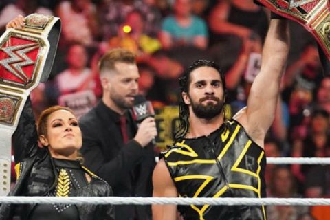 贝基林奇和赛斯罗林斯原定于WWE摔角狂热大赛后结婚，受疫情影响不得推迟