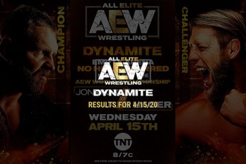 AEW Dynamite 第29期：乔恩莫斯利捍卫AEW冠军头衔赛