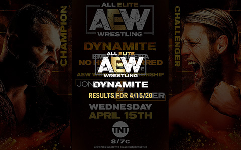 AEW Dynamite 第29期：乔恩莫斯利捍卫AEW冠军头衔赛