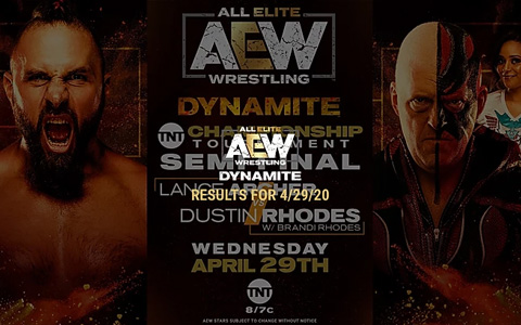 AEW Dynamite 第31期：TNT决赛阵容揭晓
