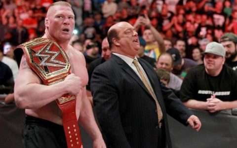 保罗海曼坦言从未想过加入WWE，直到遇到布洛克莱斯纳！