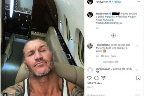 WWE兰迪·奥顿购买飞机原来是恶作剧，送葬者都被他骗了