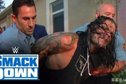 WWE本周SmackDowm杰夫哈迪被捕 故事情节太恶心