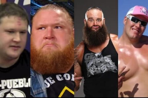 辣眼睛!WWE中的10位猛男,没留起胡须前的小鲜肉模样!