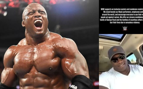 WWE鲍比莱斯利为黑人被杀事件发声,希望众生之下,人人平等!