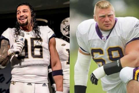 WWE的超级巨星或者大反派选手，原来都是NFL当年的“弃子”