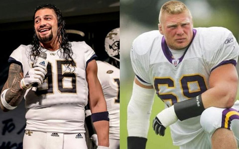WWE的超级巨星或者大反派选手，原来都是NFL当年的“弃子”