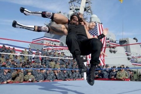 WWE第18届“向部队致敬”赛程公布，人间怪兽伤势严重将缺席近期比赛！