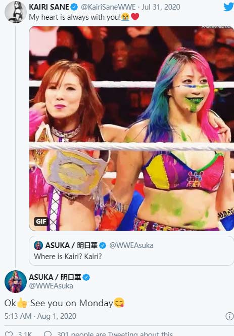 终究还是不舍!明日华久久不能接受宝成海里离开WWE的事实