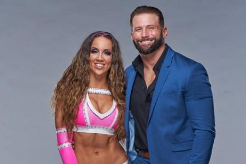 扎克·莱德妻子昨天SmackDown首秀受伤！
