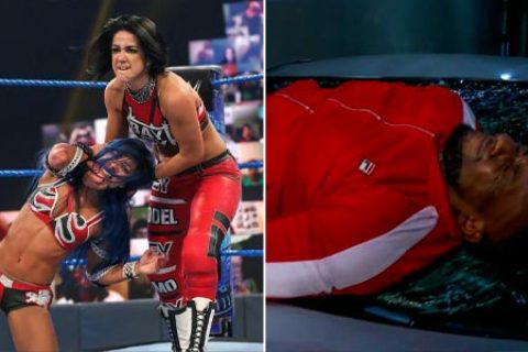 WWE超级明星莎夏班克斯与大E的伤情更新,接下来都开始冠军剧情?